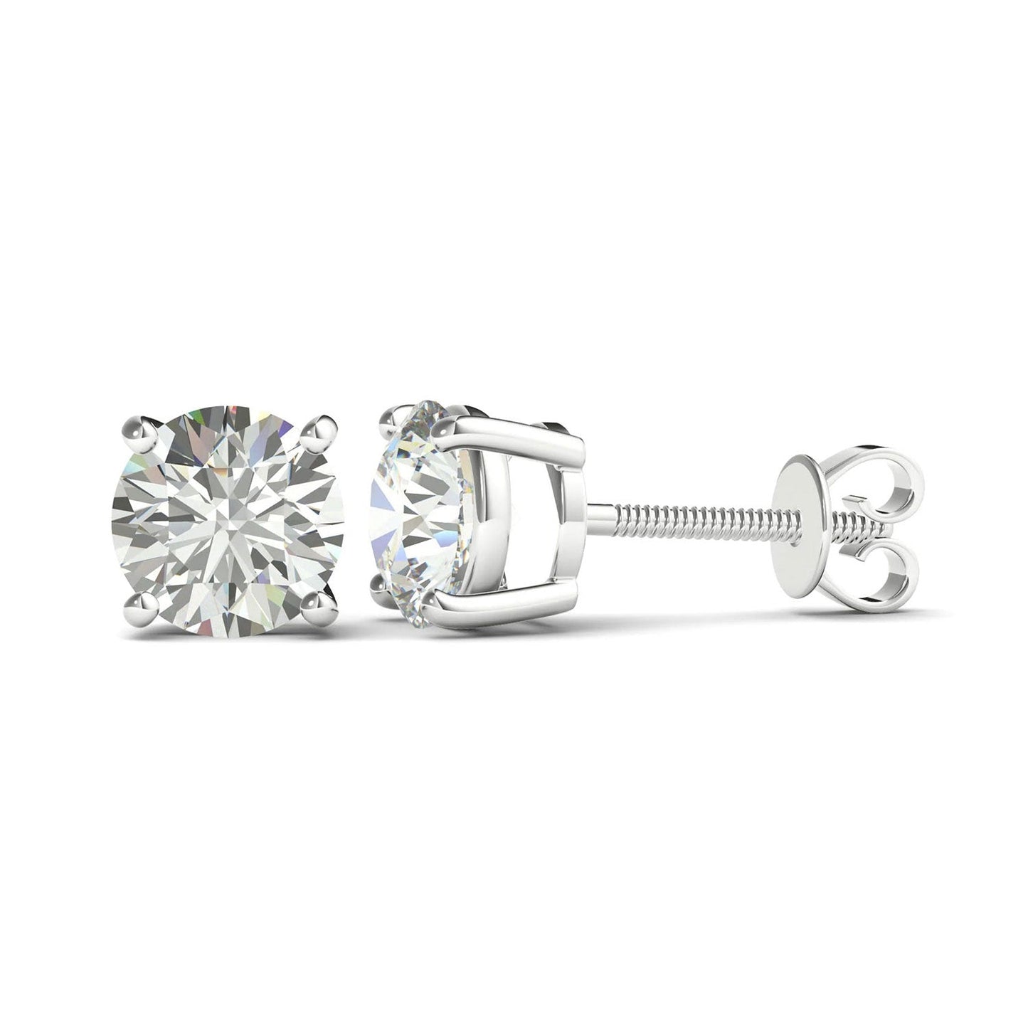 ISADORA JEWELLERY 18ct White Gold Natural Diamond Earrings