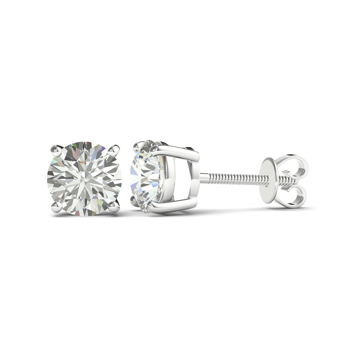 ISADORA JEWELLERY 18ct White Gold Natural Diamond Earrings