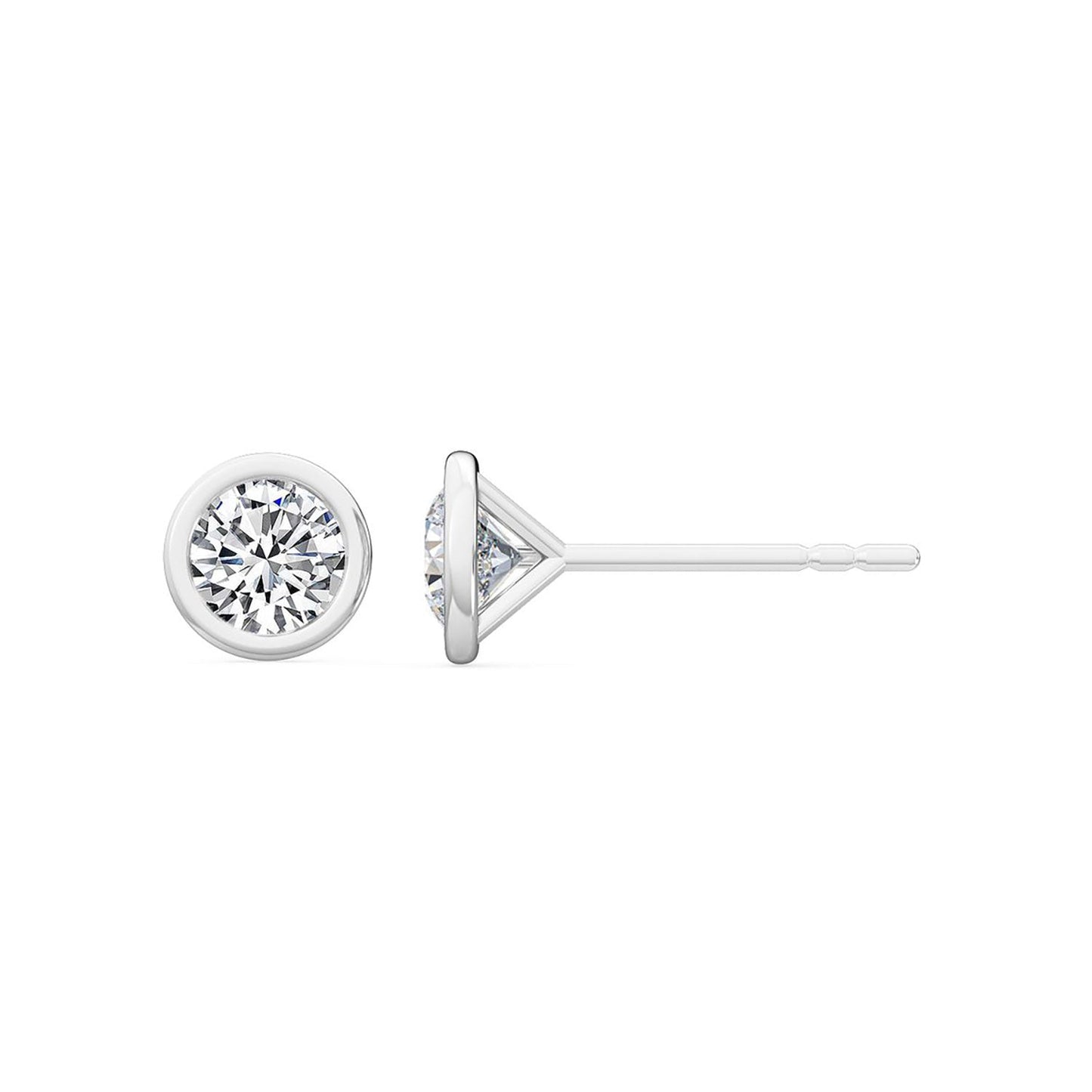 ISADORA JEWELLERY Lab Grown Diamond Earrings in 14ct White Gold
