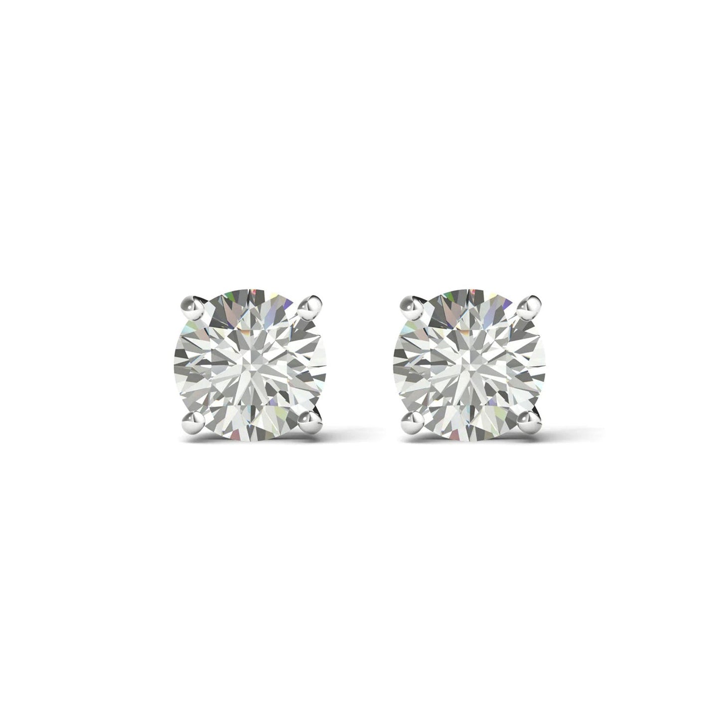 ISADORA JEWELLERY 18ct White Gold Natural Diamond Earrings