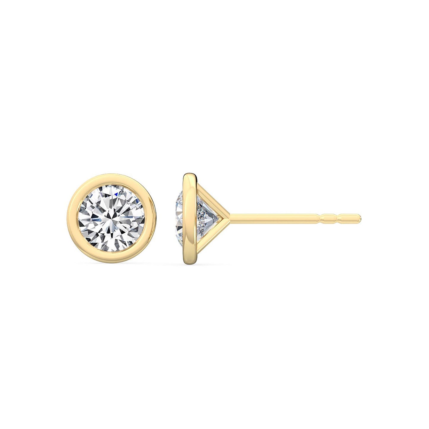 ISADORA JEWELLERY Lab Grown Diamond Earrings in 14ct Yellow Gold