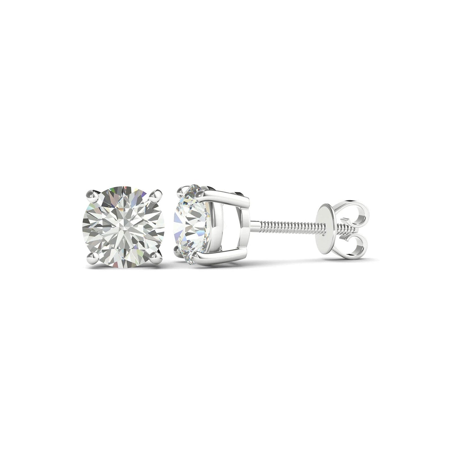 ISADORA JEWELLERY 18ct White Gold Natural Diamond Earrings