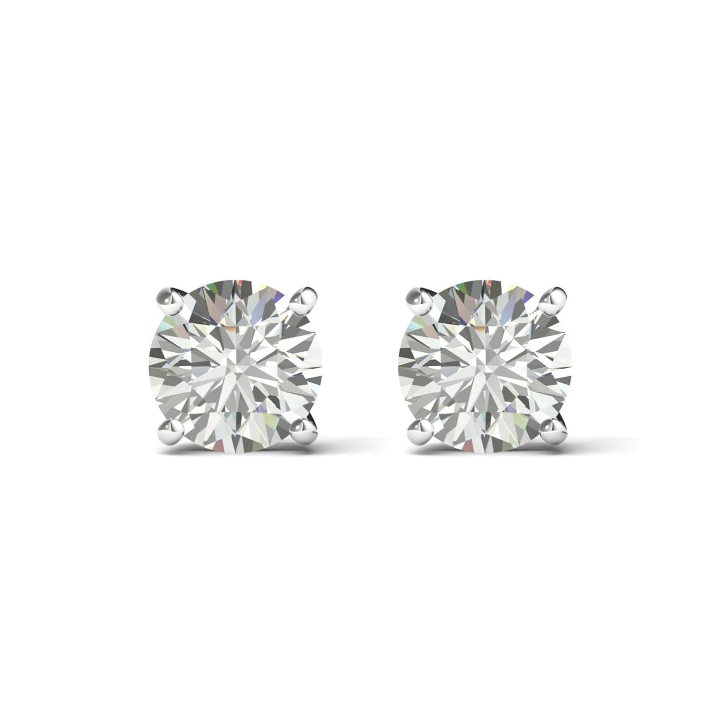 ISADORA JEWELLERY 18ct White Gold Natural Diamond Earrings