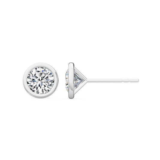 ISADORA JEWELLERY Lab Grown Diamond Earrings in 14ct White Gold