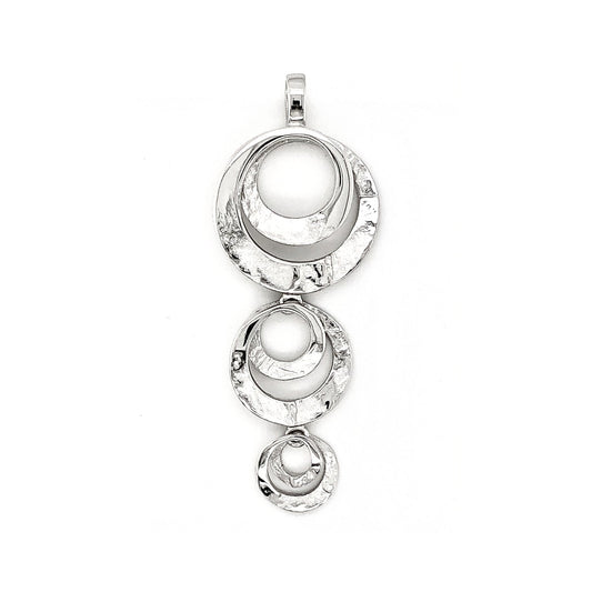 ISADORA JEWELLERY Sterling Silver Three Circles Pendant