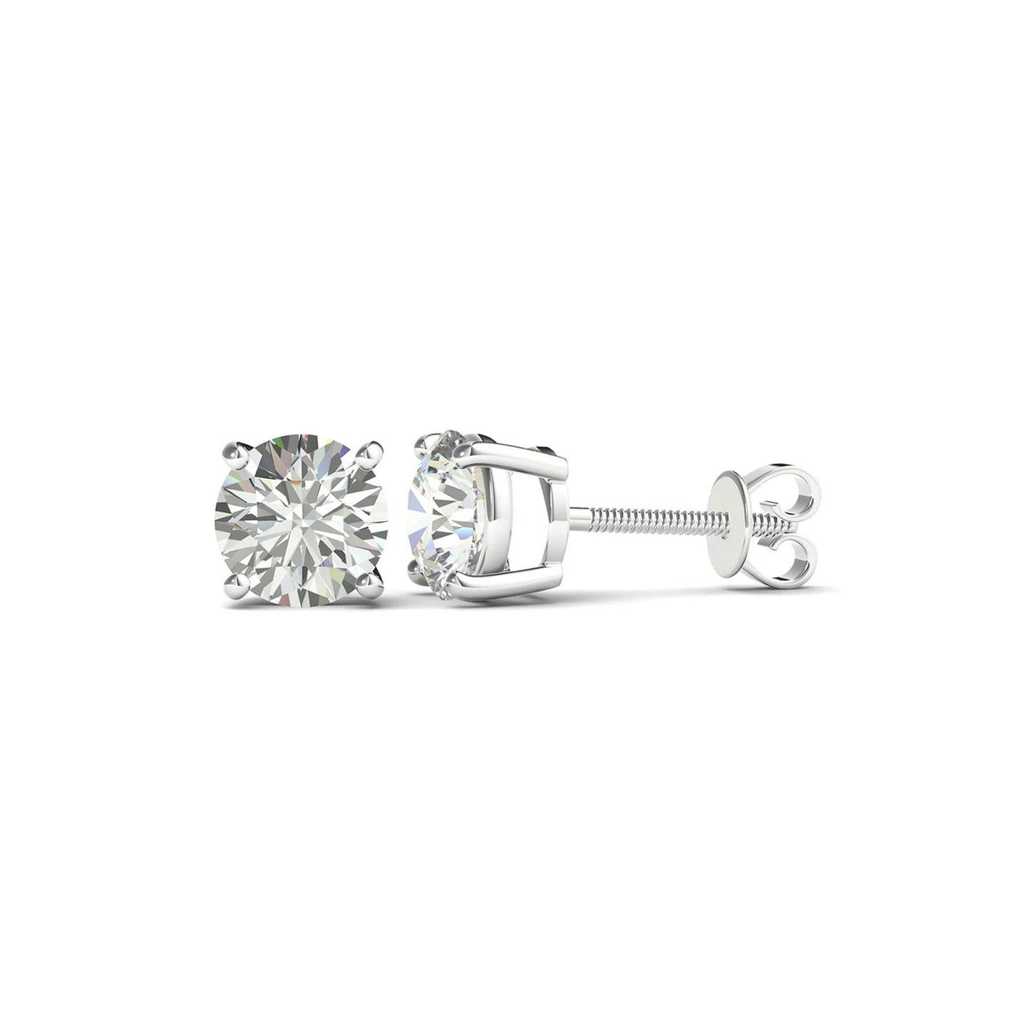 ISADORA JEWELLERY 18ct White Gold Natural Diamond Earrings