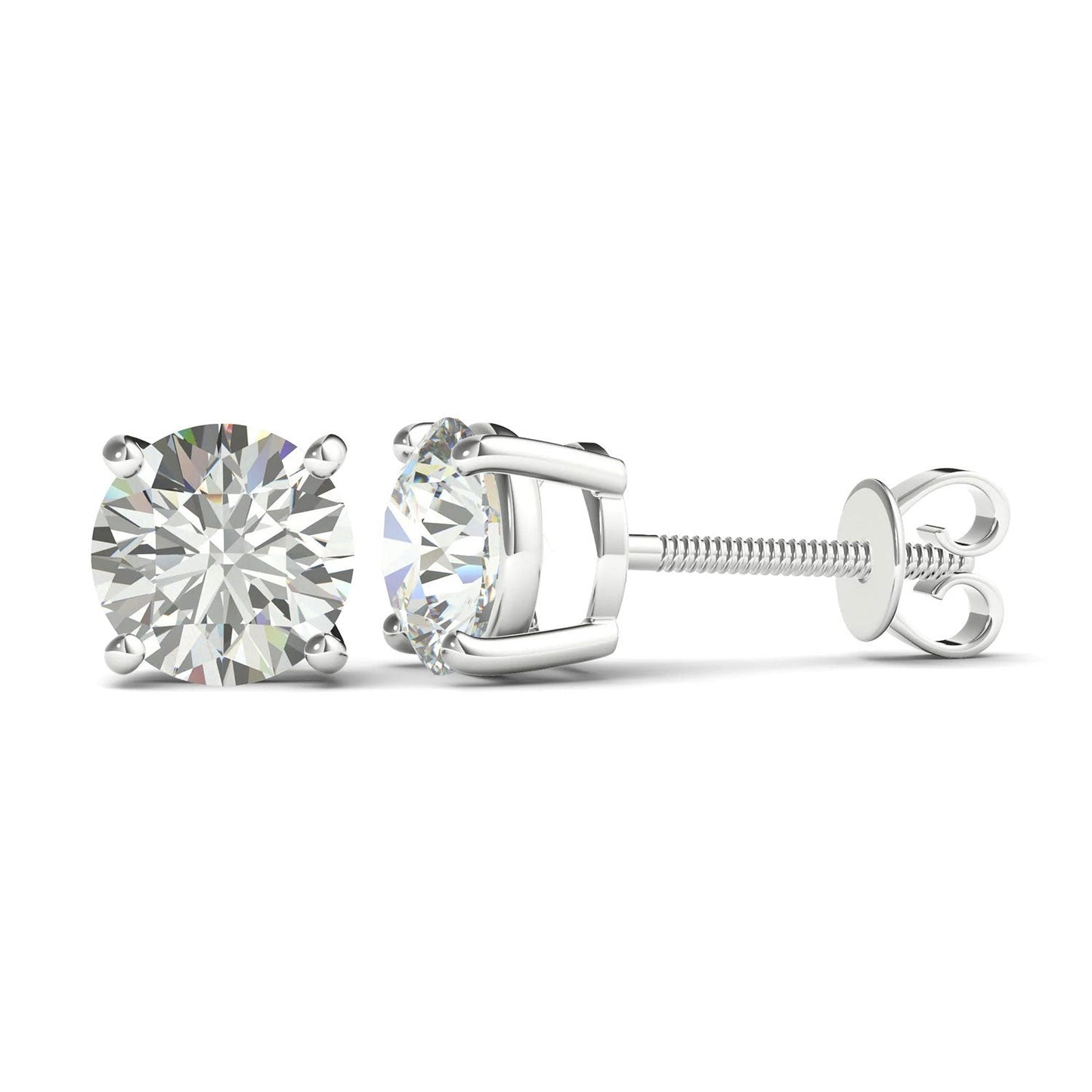 ISADORA JEWELLERY 18ct White Gold Natural Diamond Earrings