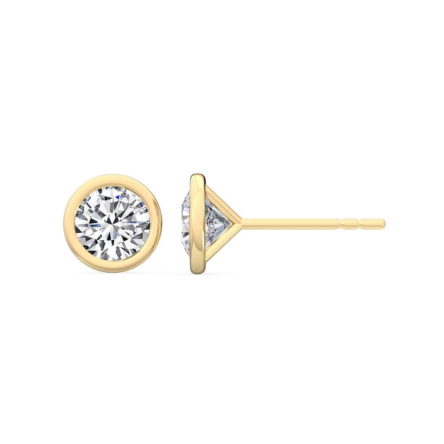 ISADORA JEWELLERY Lab Grown Diamond Earrings in 14ct Yellow Gold