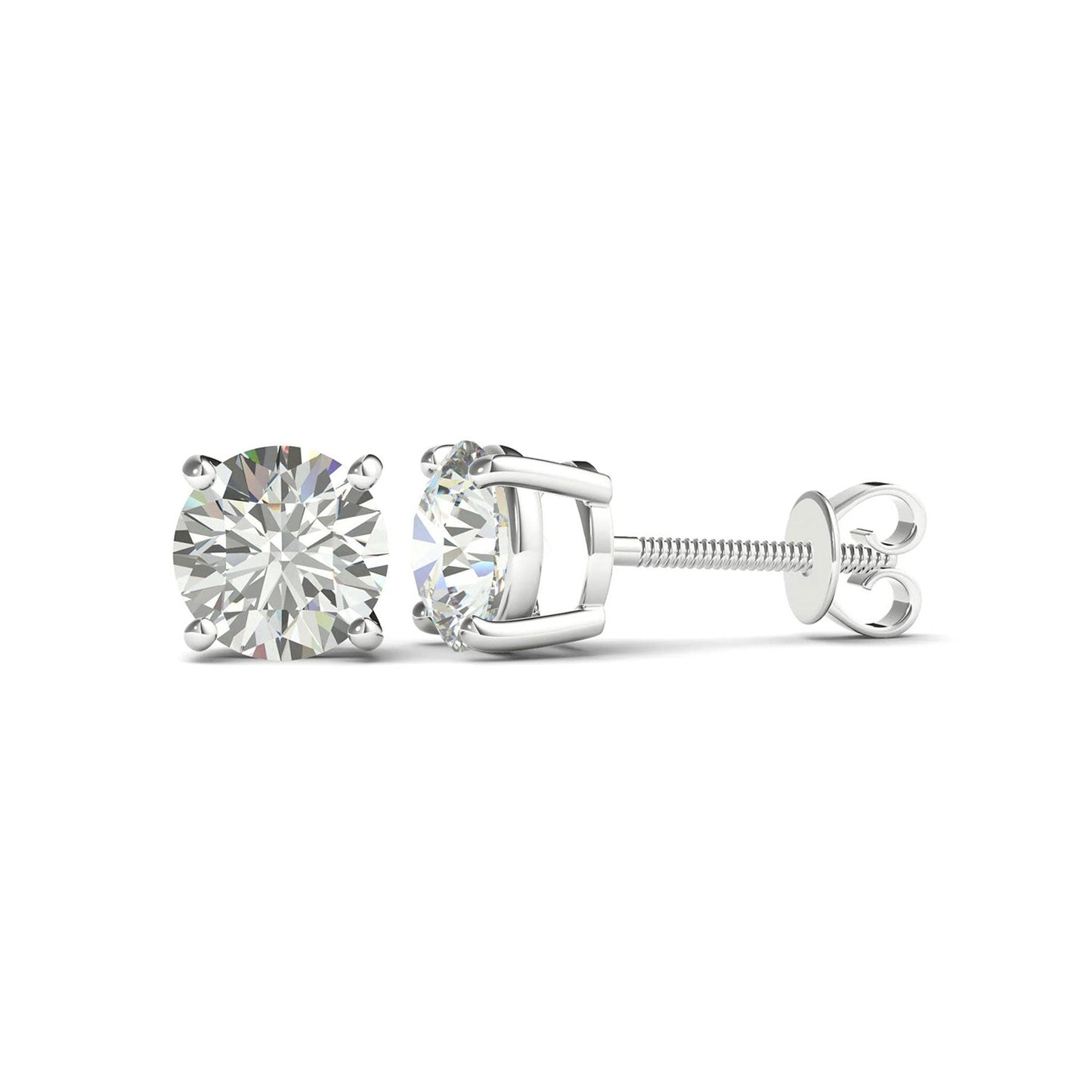 ISADORA JEWELLERY 18ct White Gold Natural Diamond Earrings